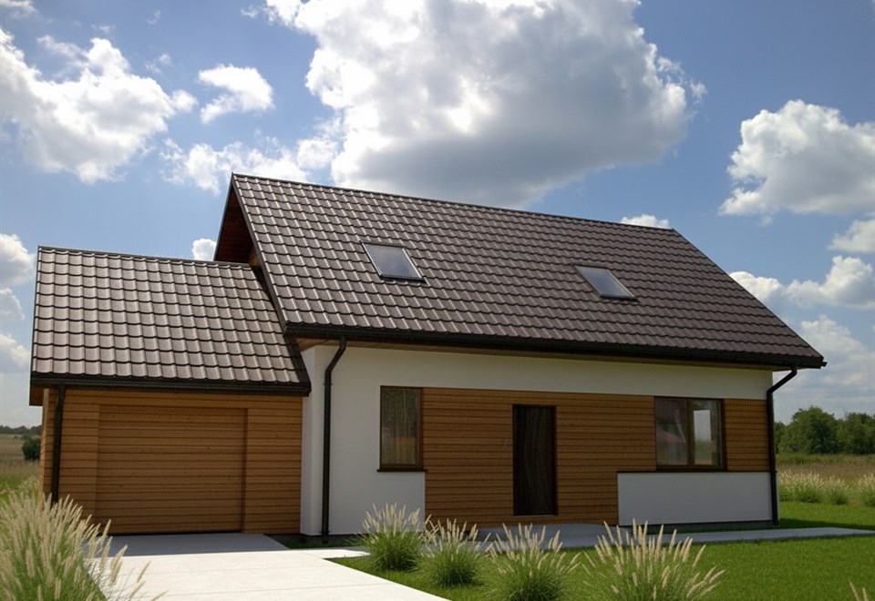 Dom szkieletowy 120 m² w Gliwicach