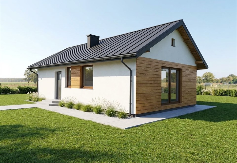 Dom szkieletowy 70 m² w Katowicach